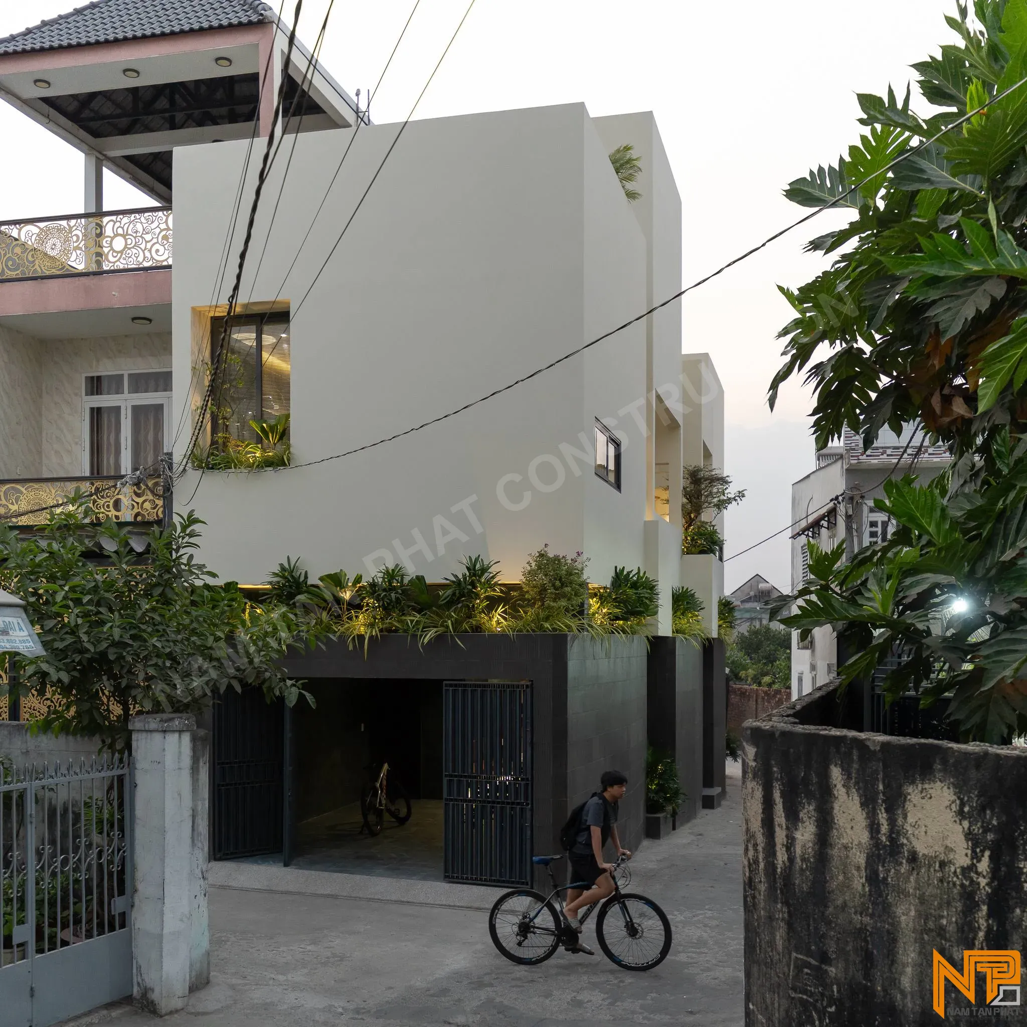 Hình ảnh công trình The Gap House 8*15m - Ngoại Thất 1