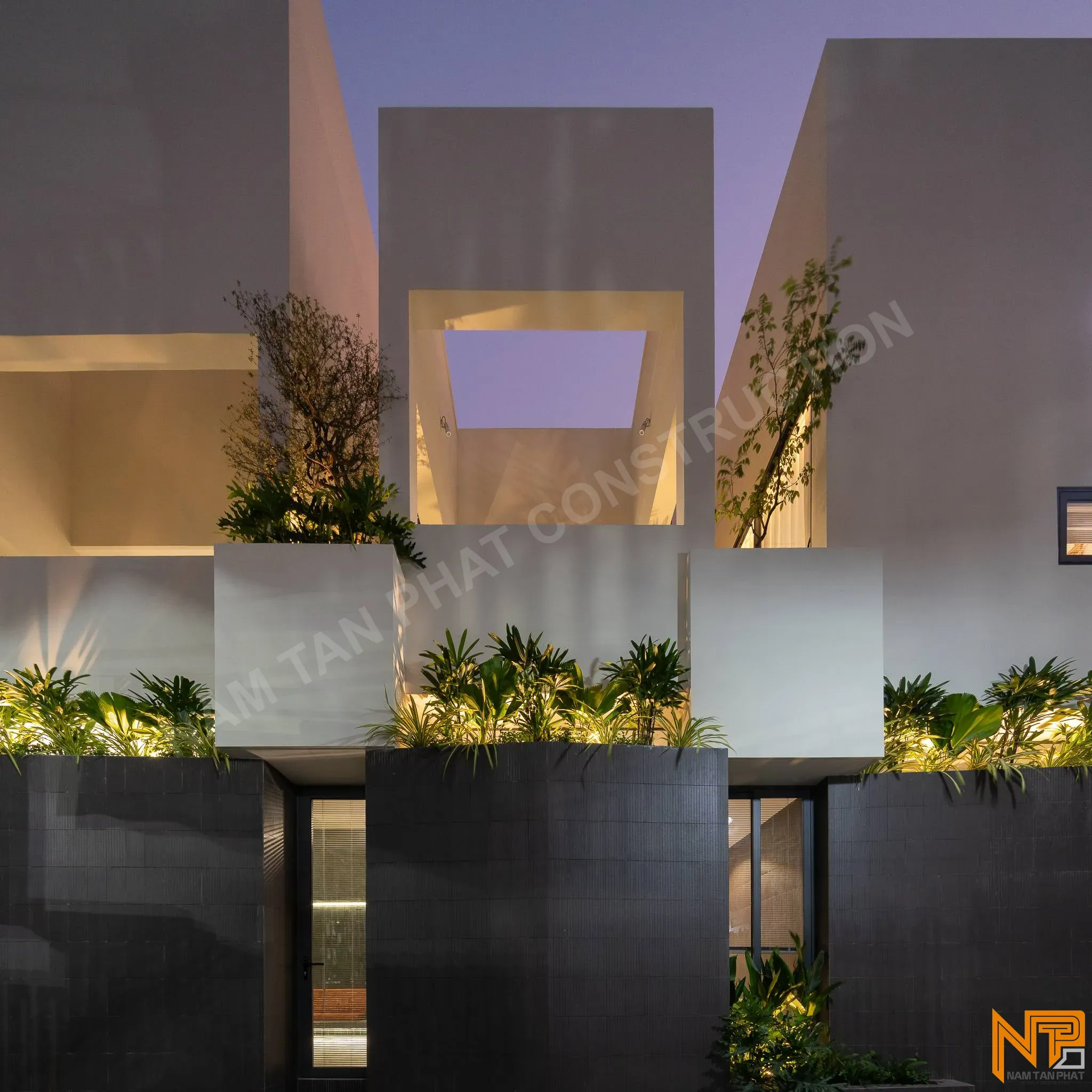 Hình ảnh công trình The Gap House 8*15m - Ngoại Thất 6