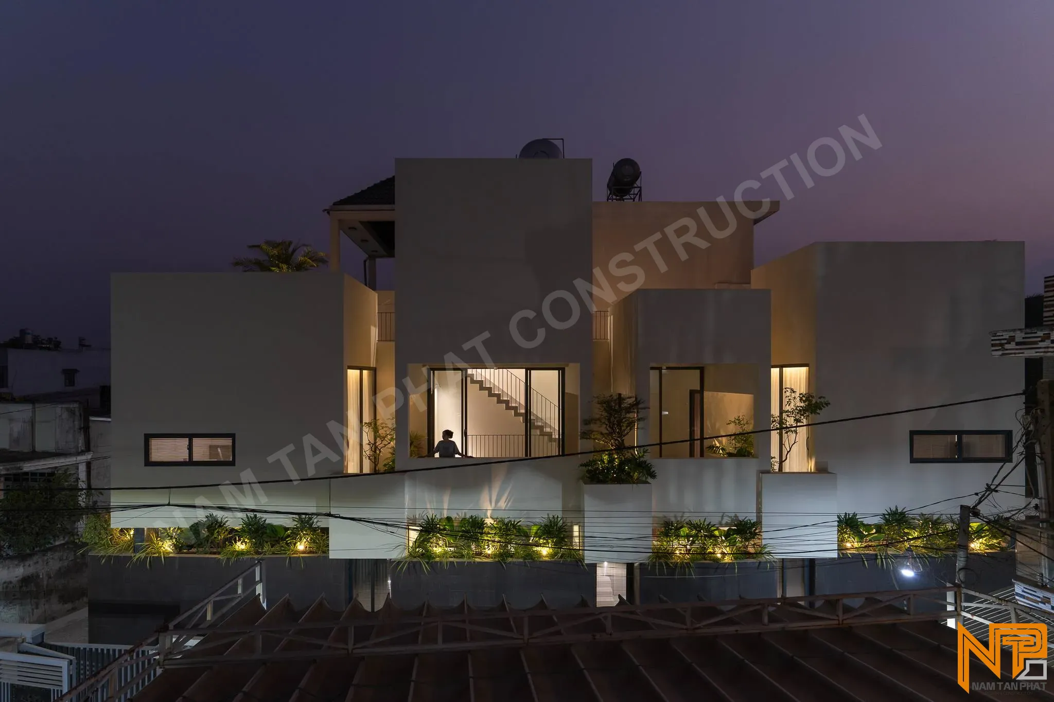 Hình ảnh công trình The Gap House 8*15m - Ngoại Thất 7