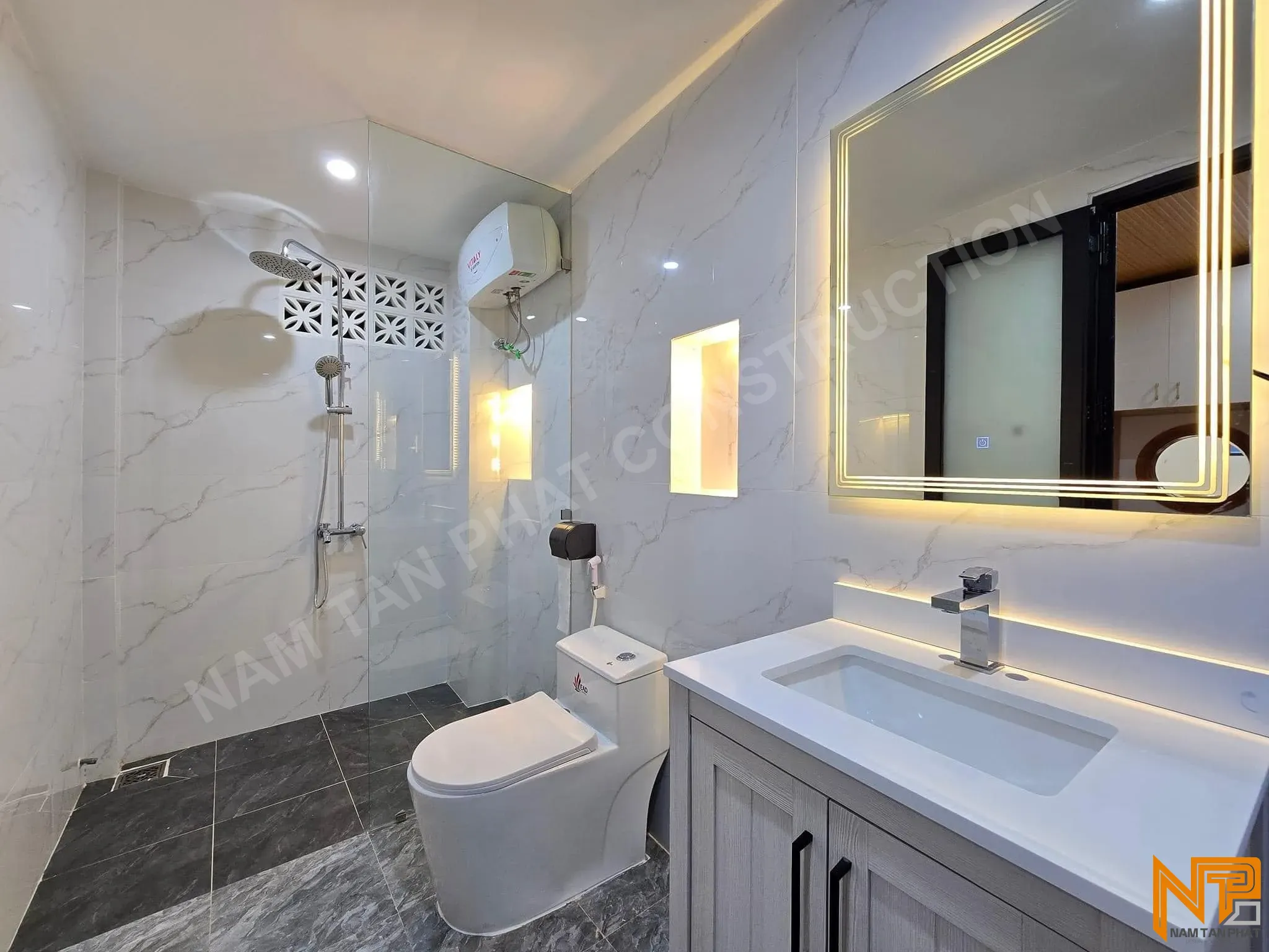 Hình ảnh công trình Thiết Kế Nội Thất 5*18m - Ngoại Thất 12