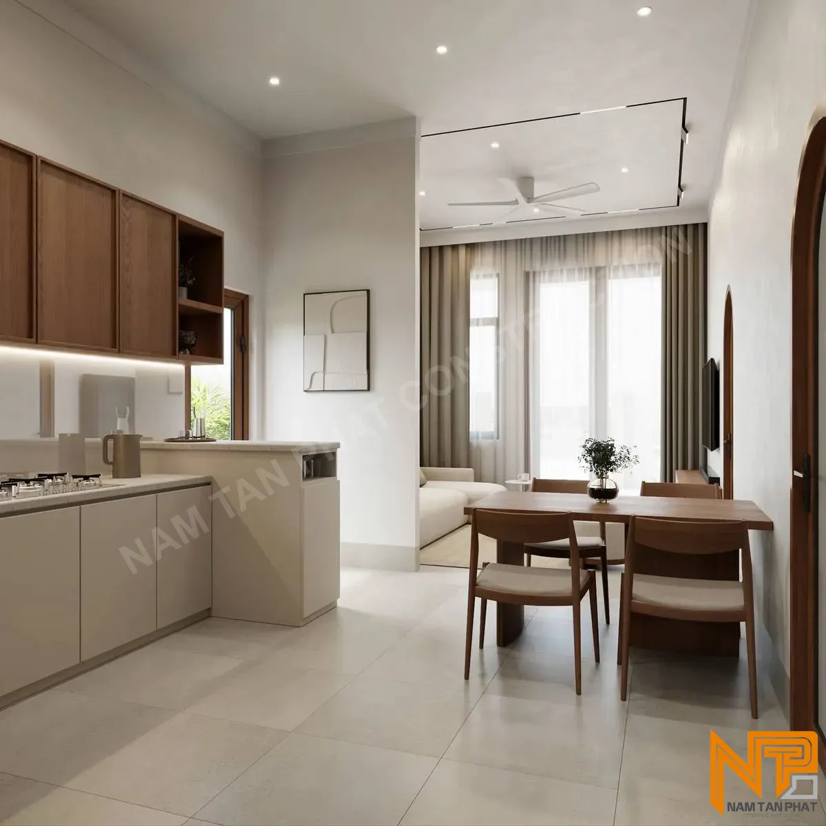 Hình ảnh công trình Thiết Kế Nội Thất 7*15m - Ngoại Thất 7