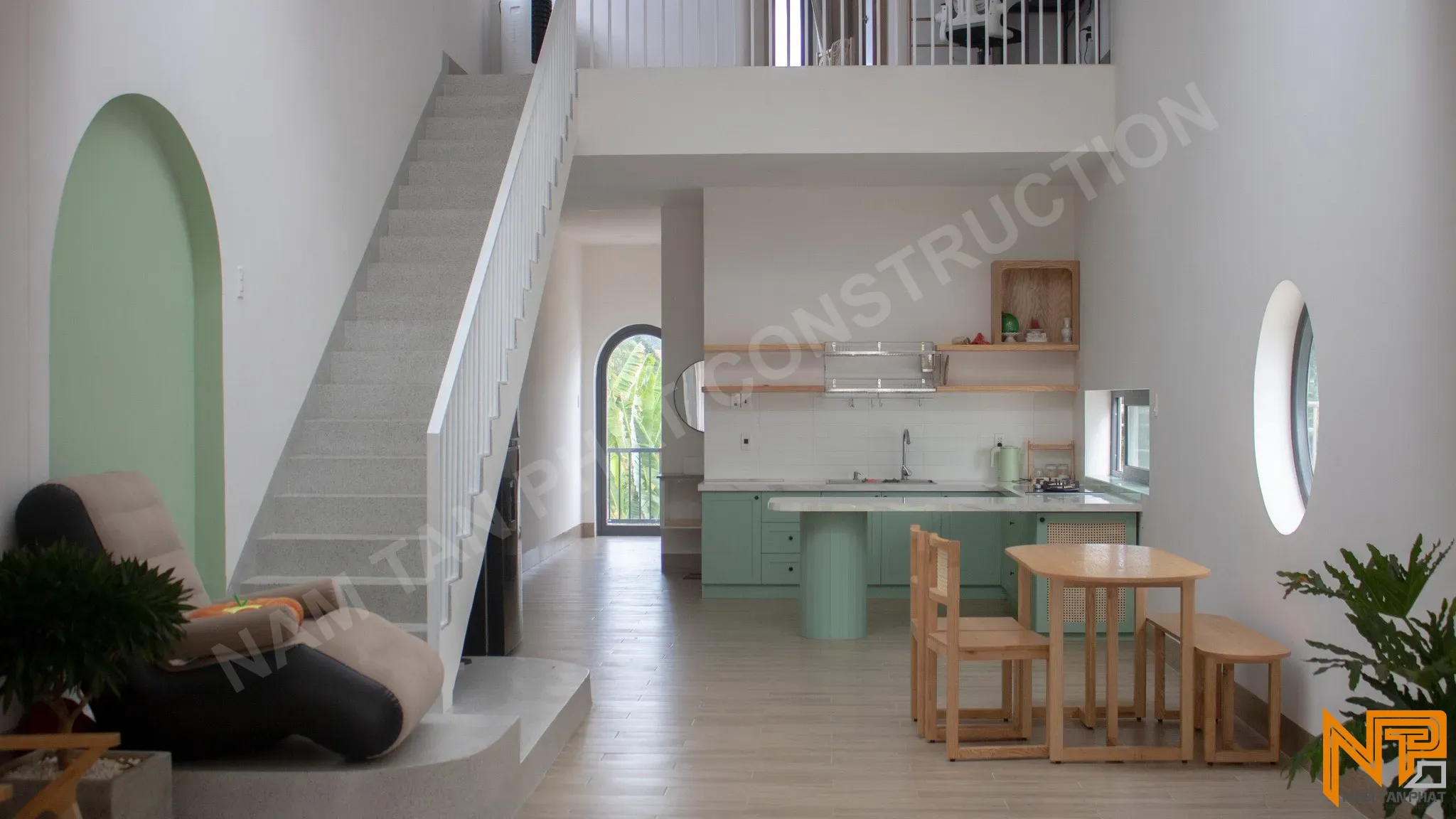 Hình ảnh công trình Thỏ House 7*18m - Ngoại Thất 3