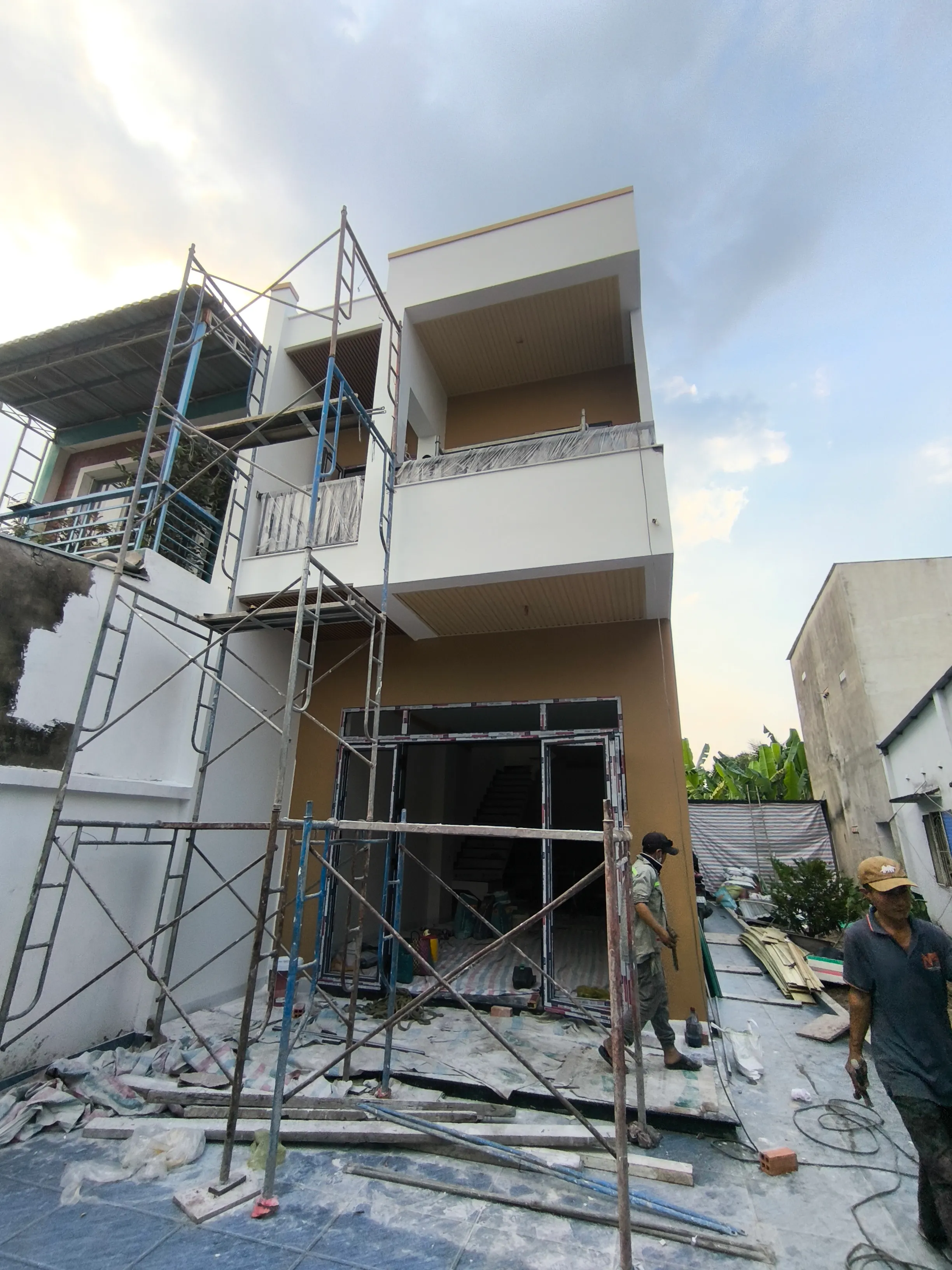 Hình ảnh công trình Trọng House 4.5m*15m - Ngoại Thất 7