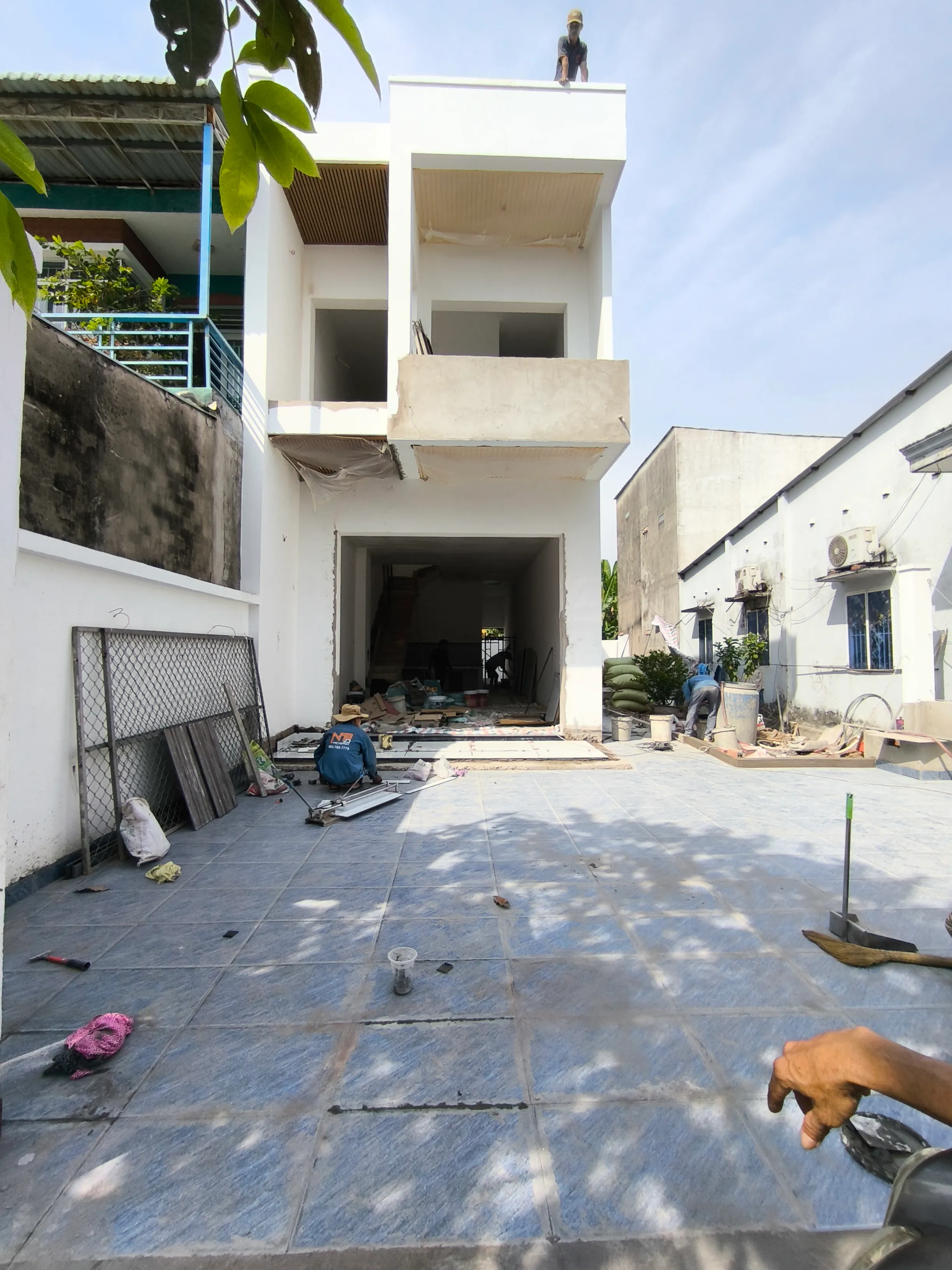 Hình ảnh công trình Trọng House 4.5m*15m - Ngoại Thất 9