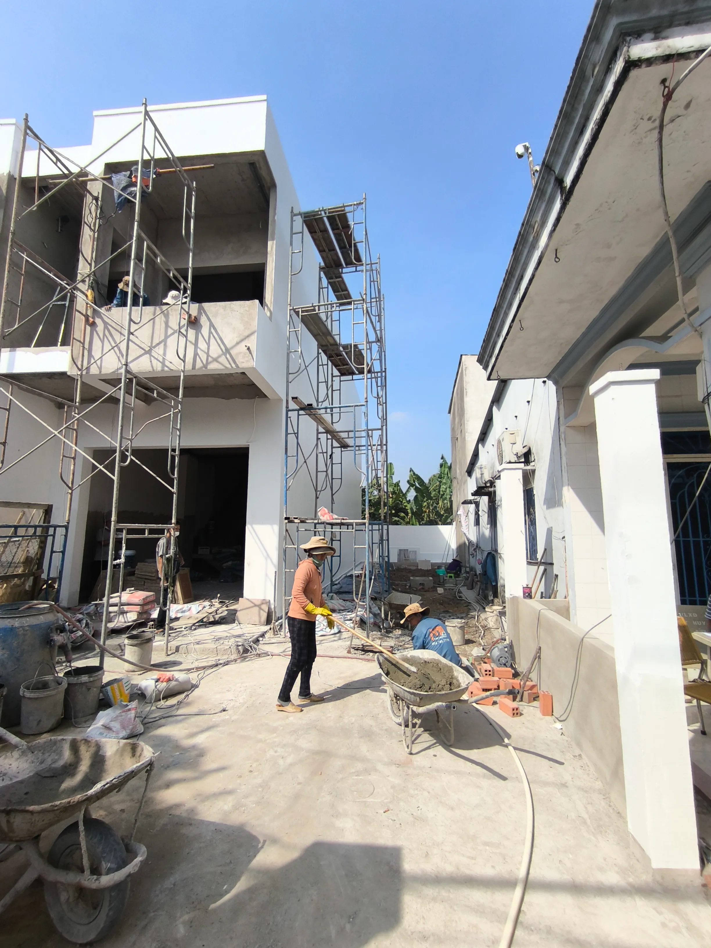 Hình ảnh công trình Trọng House 4.5m*15m - Ngoại Thất 12