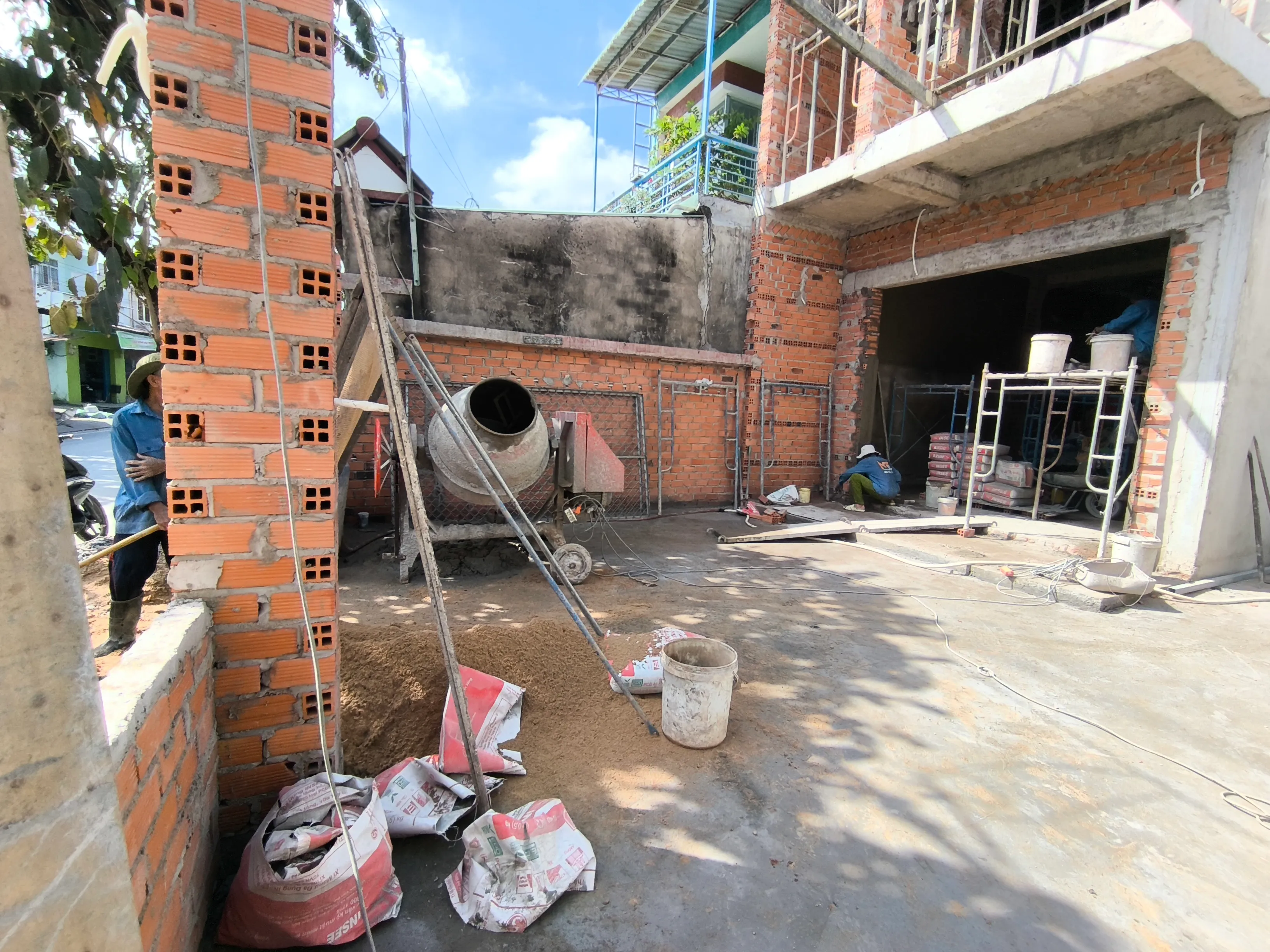 Hình ảnh công trình Trọng House 4.5m*15m - Ngoại Thất 14