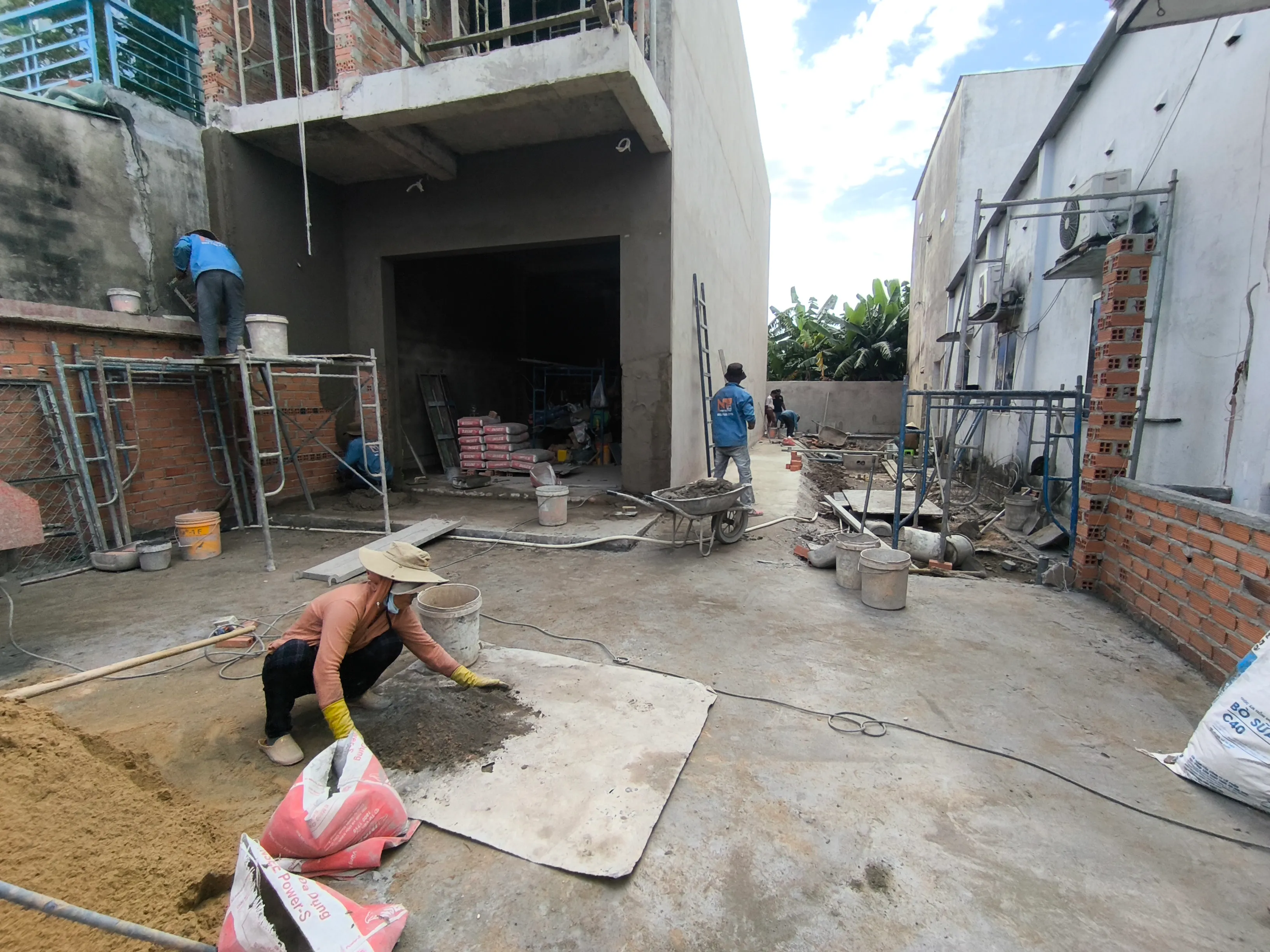 Hình ảnh công trình Trọng House 4.5m*15m - Ngoại Thất 15