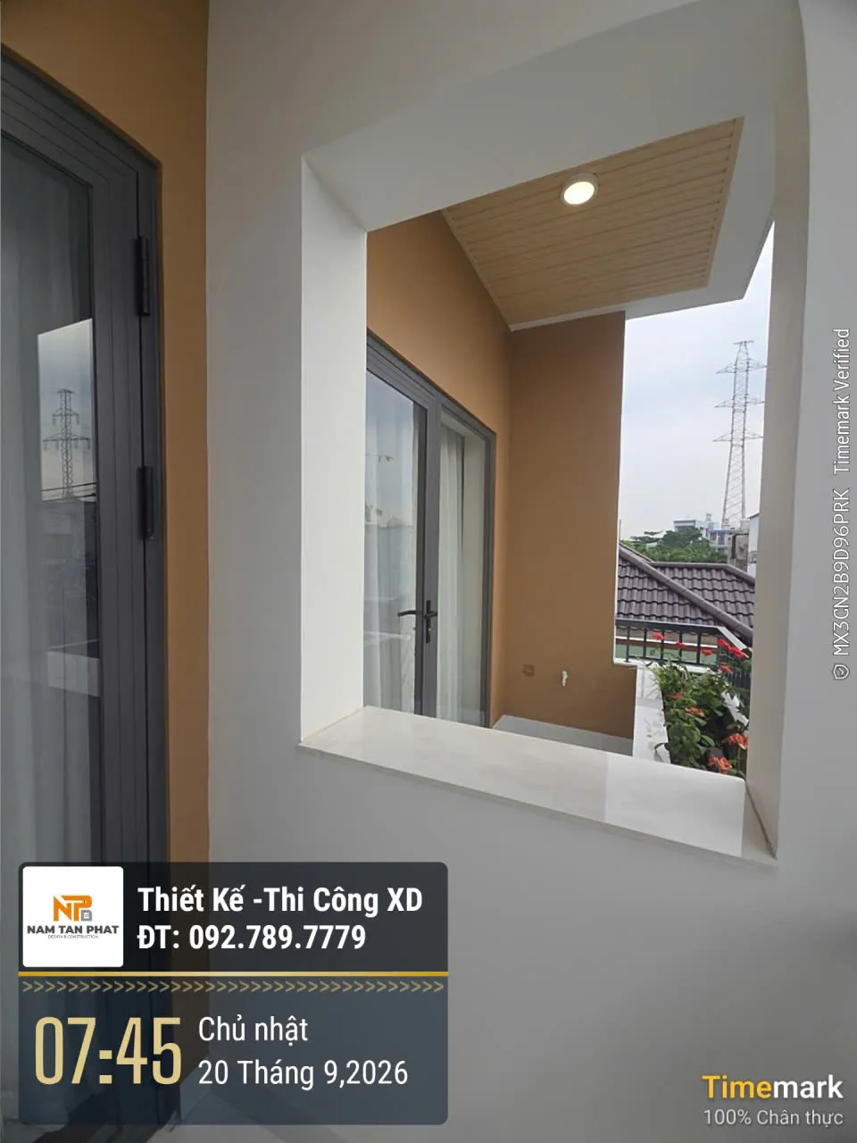 Hình ảnh công trình Trọng House 4.5m*15m - Ngoại Thất 21
