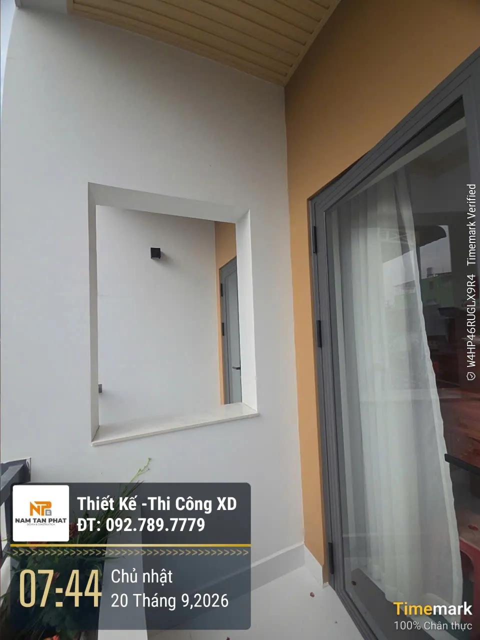 Hình ảnh công trình Trọng House 4.5m*15m - Ngoại Thất 22