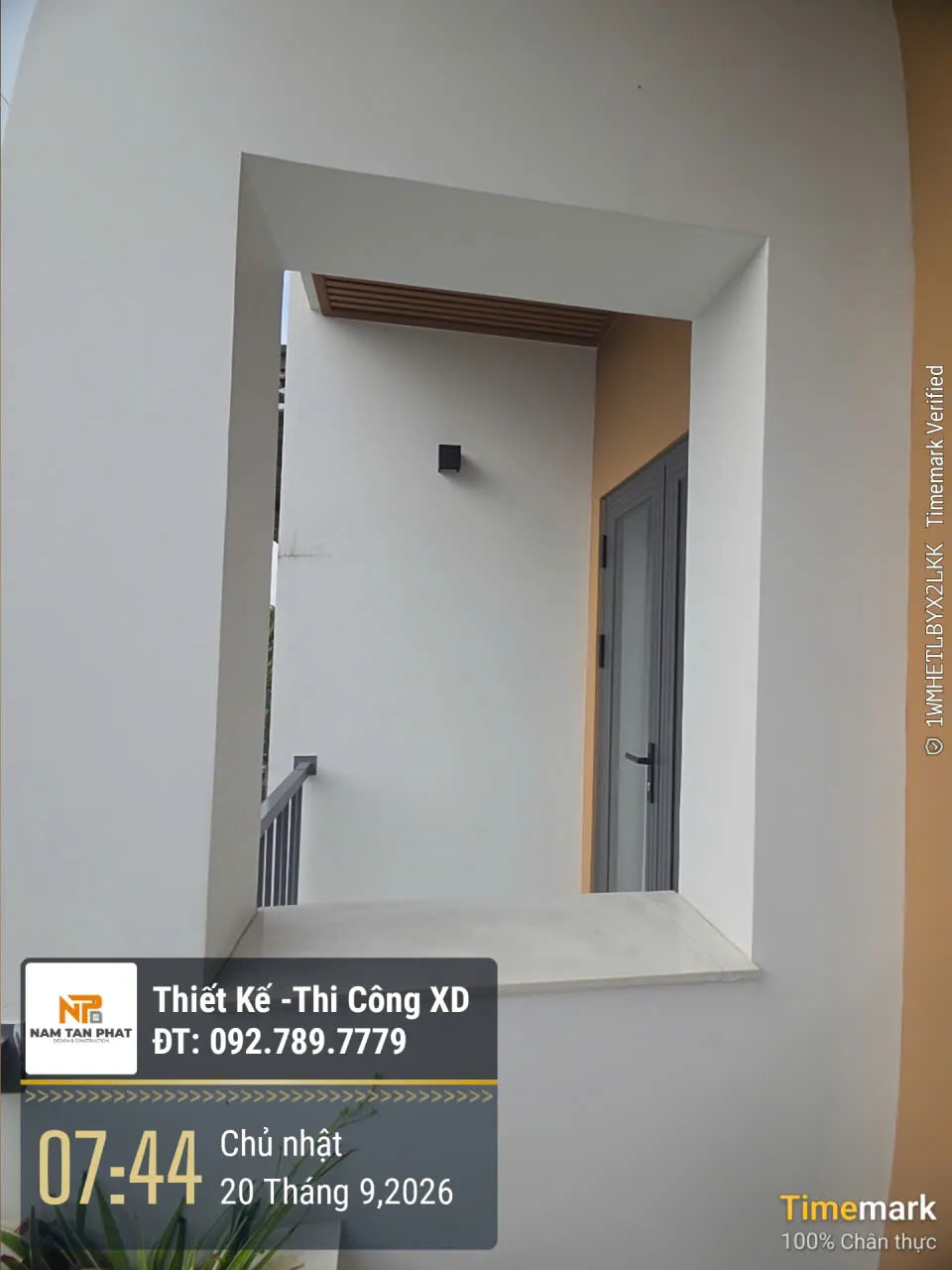 Hình ảnh công trình Trọng House 4.5m*15m - Ngoại Thất 23