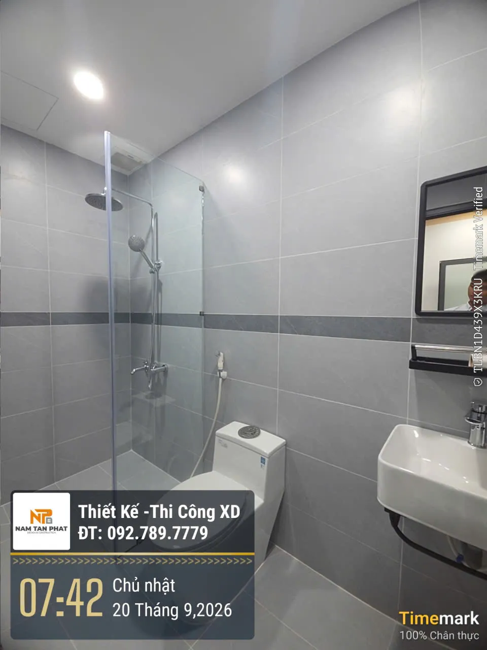 Hình ảnh công trình Trọng House 4.5m*15m - Ngoại Thất 28