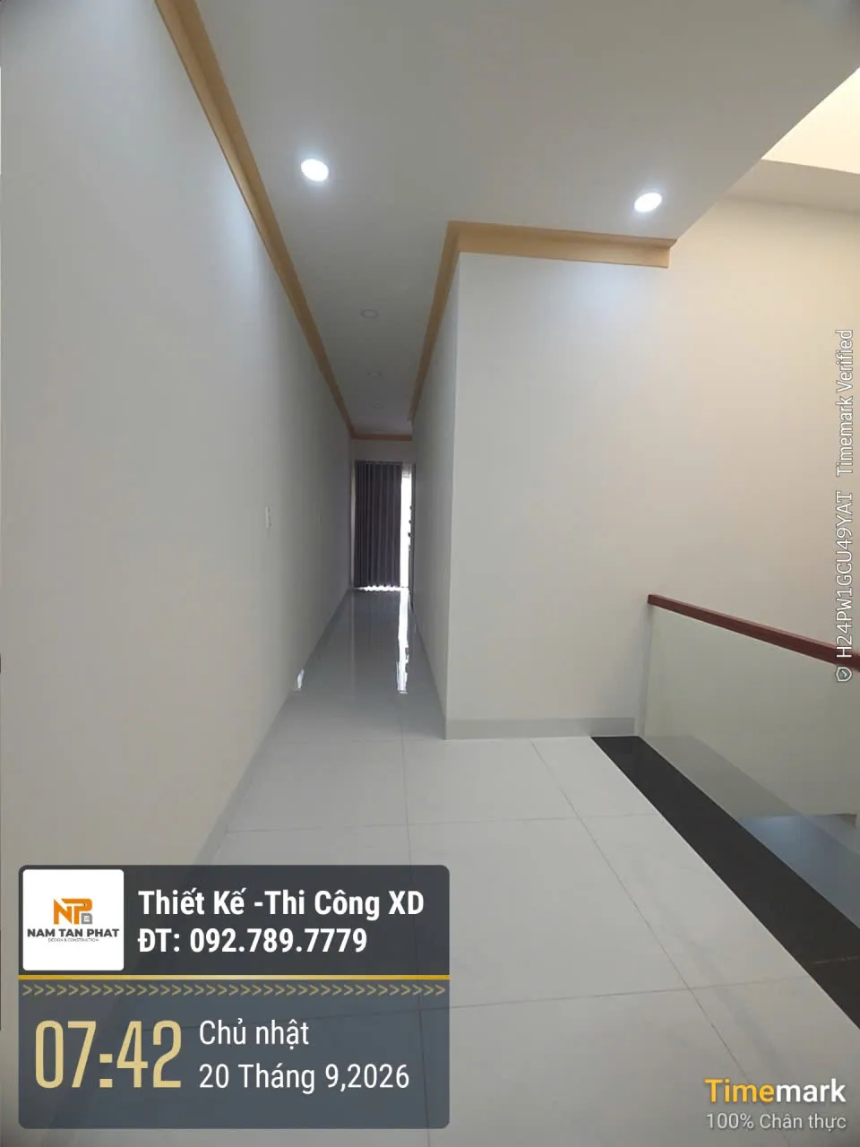 Hình ảnh công trình Trọng House 4.5m*15m - Ngoại Thất 29