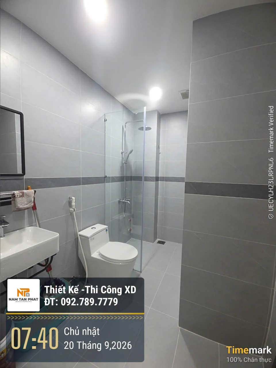 Hình ảnh công trình Trọng House 4.5m*15m - Ngoại Thất 32