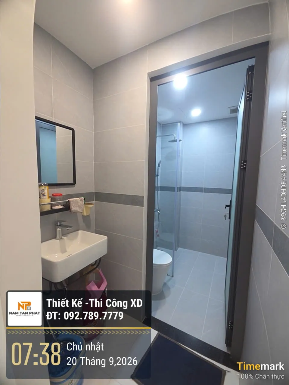 Hình ảnh công trình Trọng House 4.5m*15m - Ngoại Thất 37