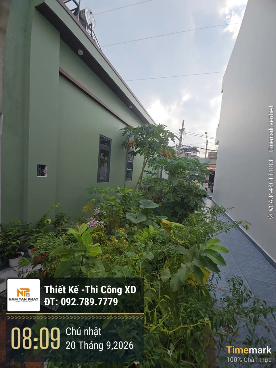 Hình ảnh công trình Út Trọng House 8m*12.5m - Ngoại Thất 52