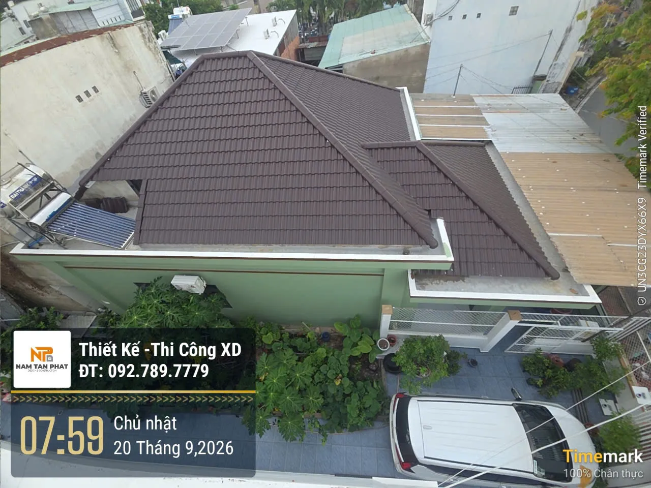 Hình ảnh công trình Út Trọng House 8m*12.5m - Ngoại Thất 55