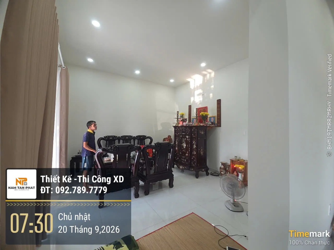 Hình ảnh công trình Út Trọng House 8m*12.5m - Ngoại Thất 59