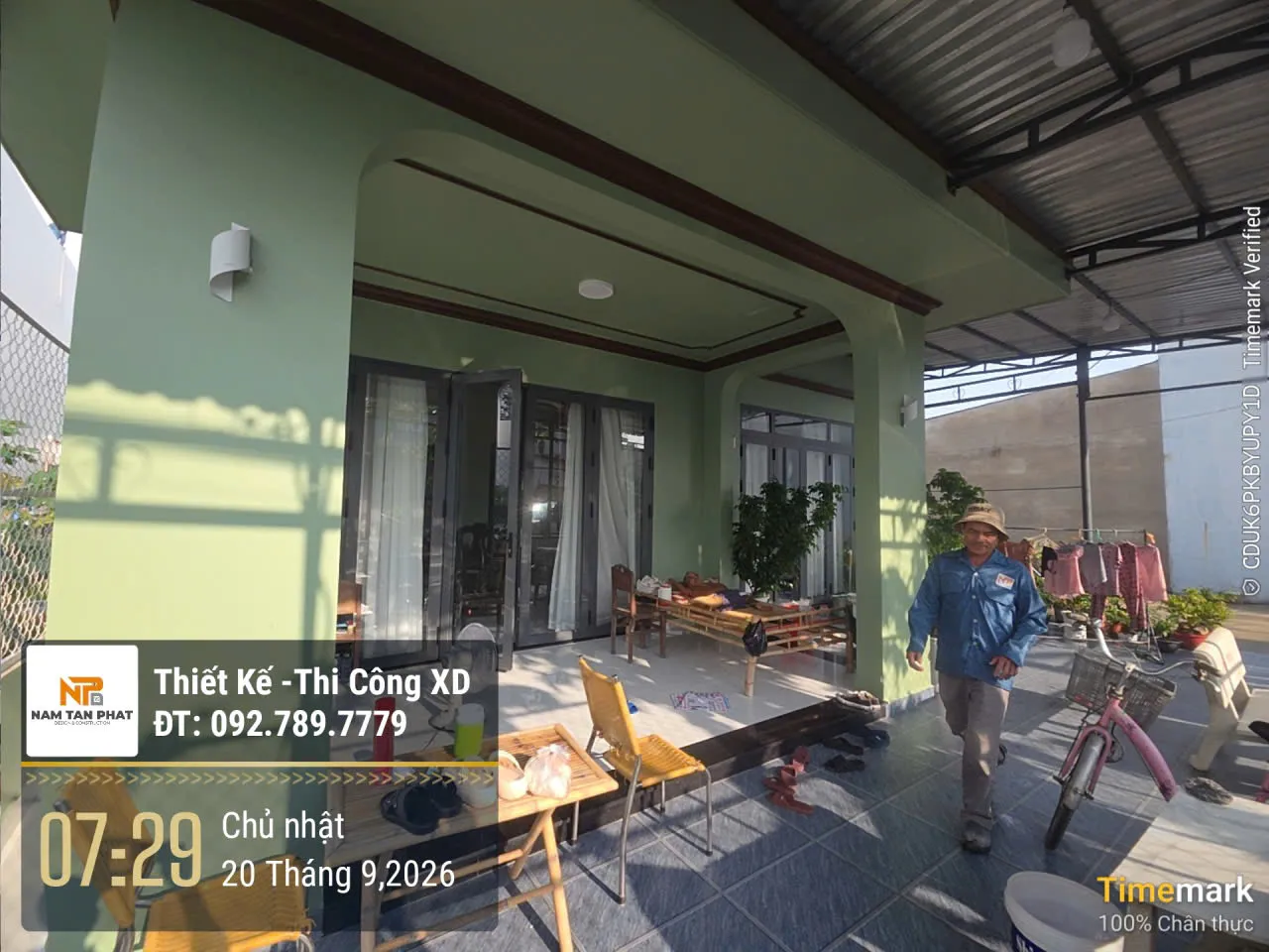 Hình ảnh công trình Út Trọng House 8m*12.5m - Ngoại Thất 63