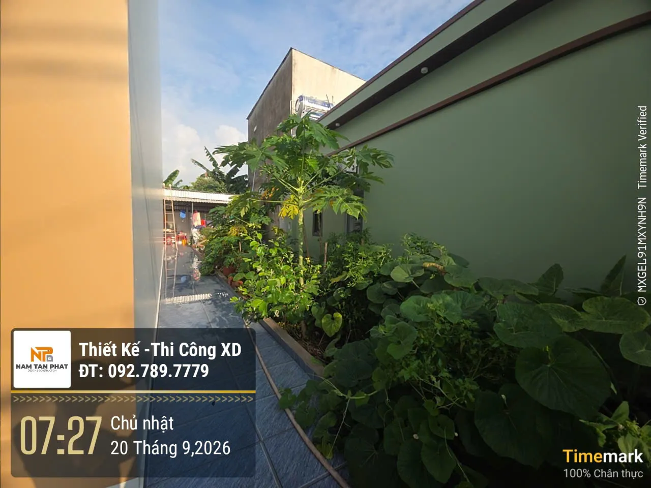 Hình ảnh công trình Út Trọng House 8m*12.5m - Ngoại Thất 65