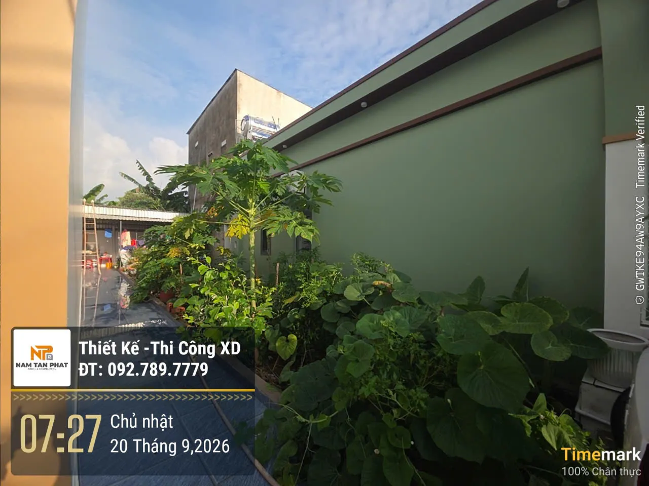 Hình ảnh công trình Út Trọng House 8m*12.5m - Ngoại Thất 66