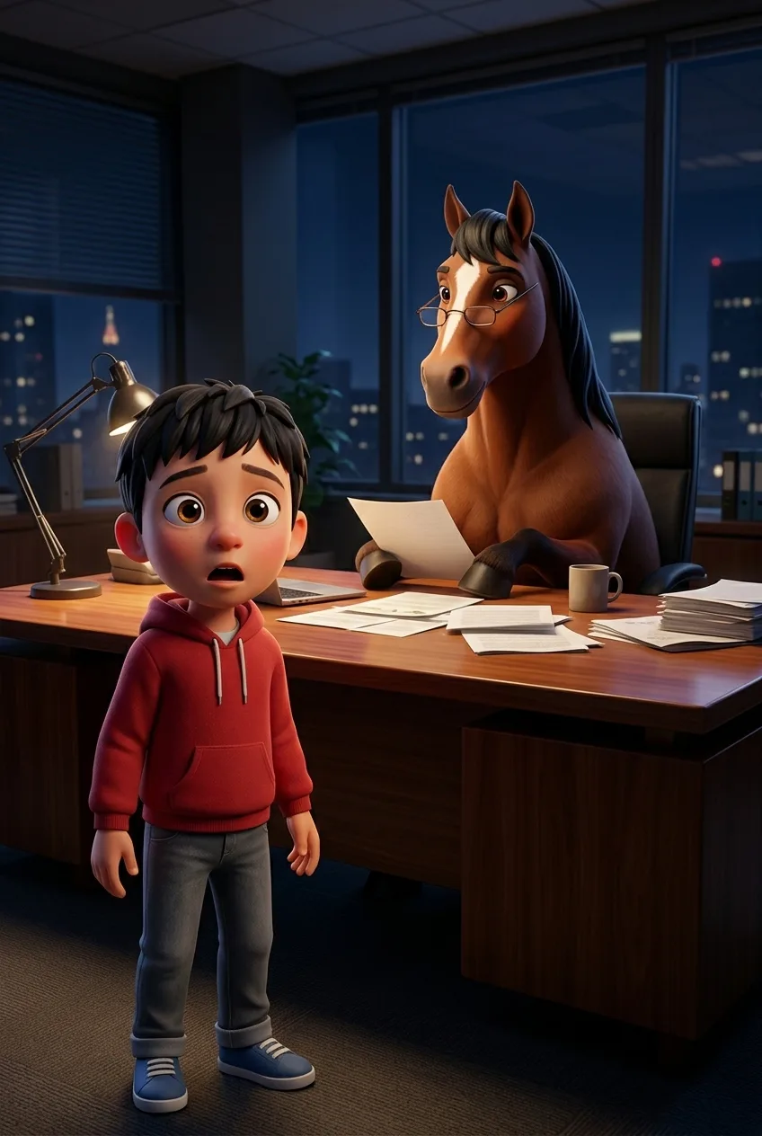 Le Cheval Chef d'Entreprise