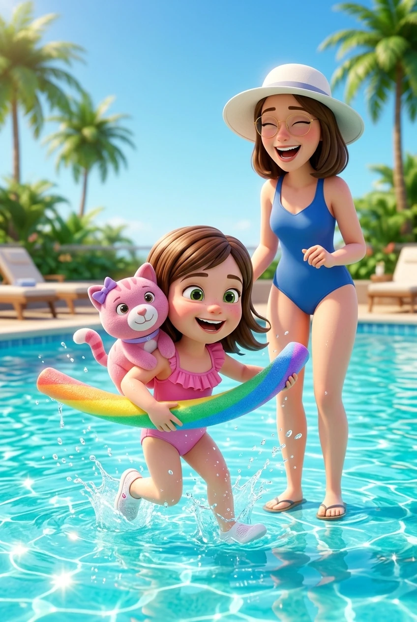 Panique à la Piscine Magique