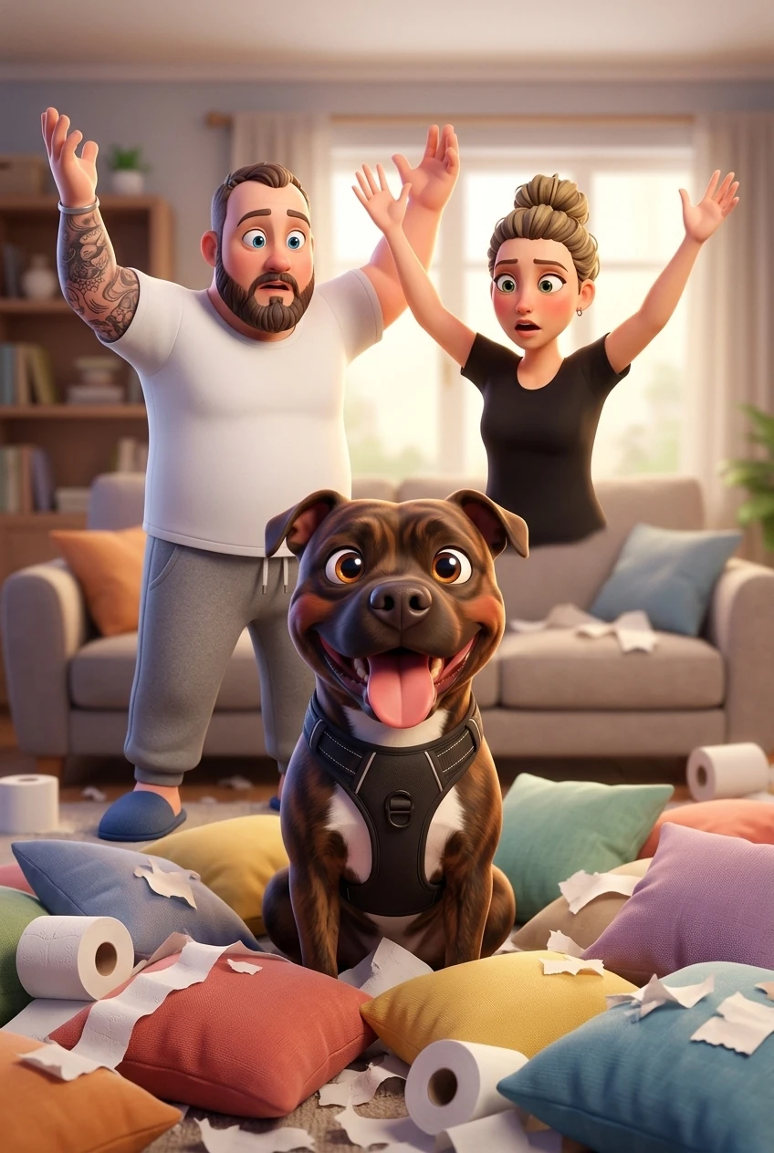 Txungo, le chien catastrophe