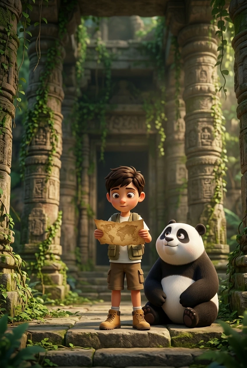 Le Temple du Panda Disparu