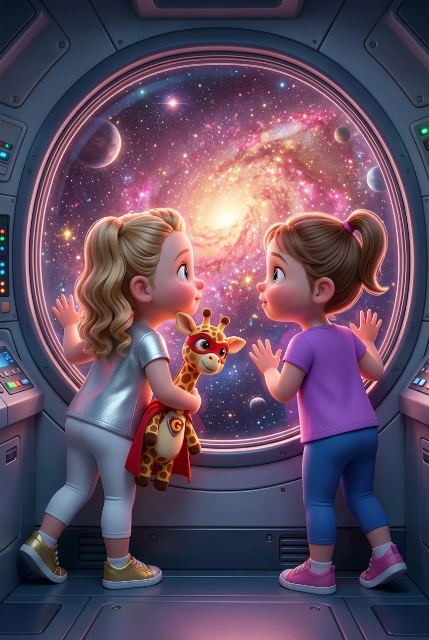 Énora et Lily à la conquête des étoiles