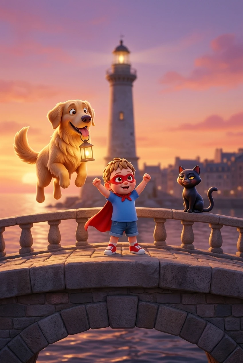 Captain Louis et le Phare qui Ronflait