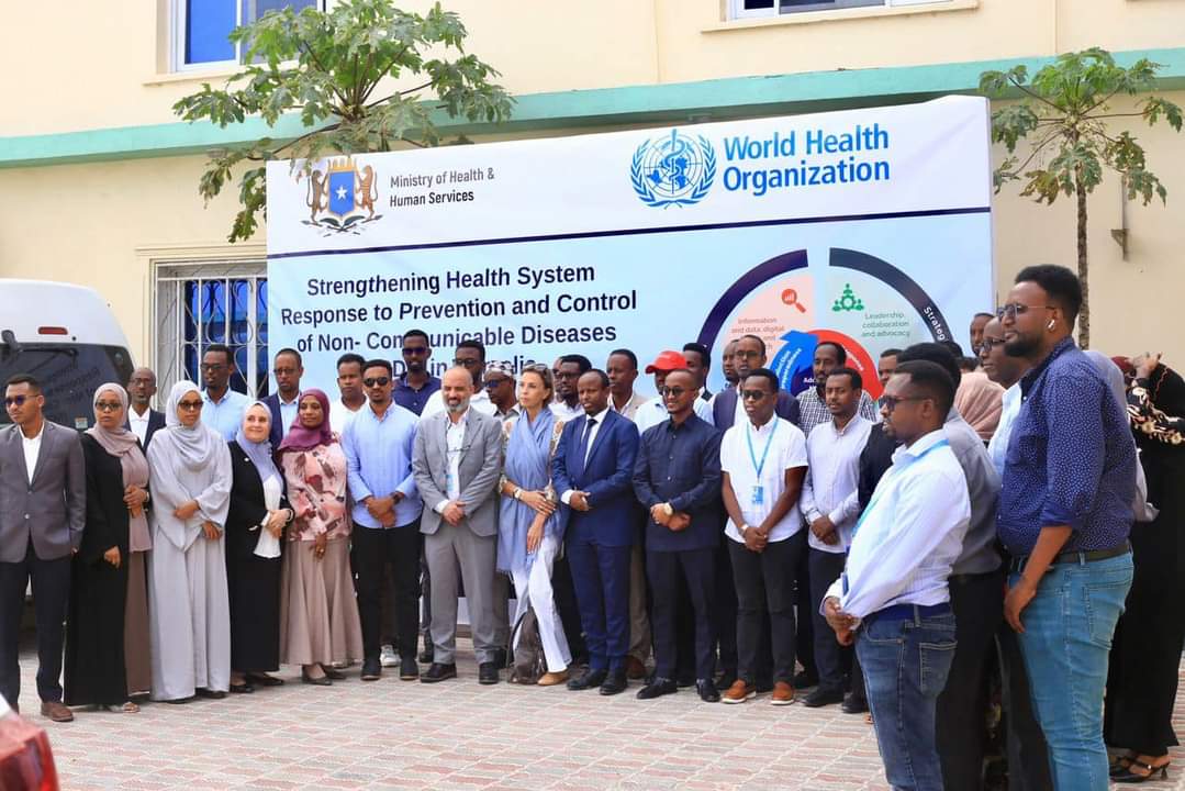 NASDO at a health system strengthening event in Mogadishu