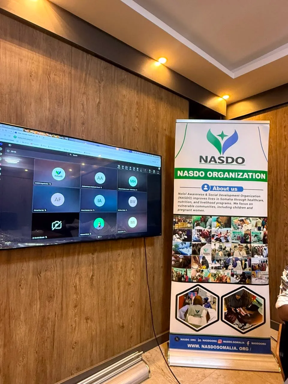 NASDO participated in the Banadir Sub-National Health Cluster meeting, joining the September 2026 Monthly Epidemiological Update and El Niño discussions led by the Banadir Regional Administration’s Directorate of Health & Human Services. — media 3