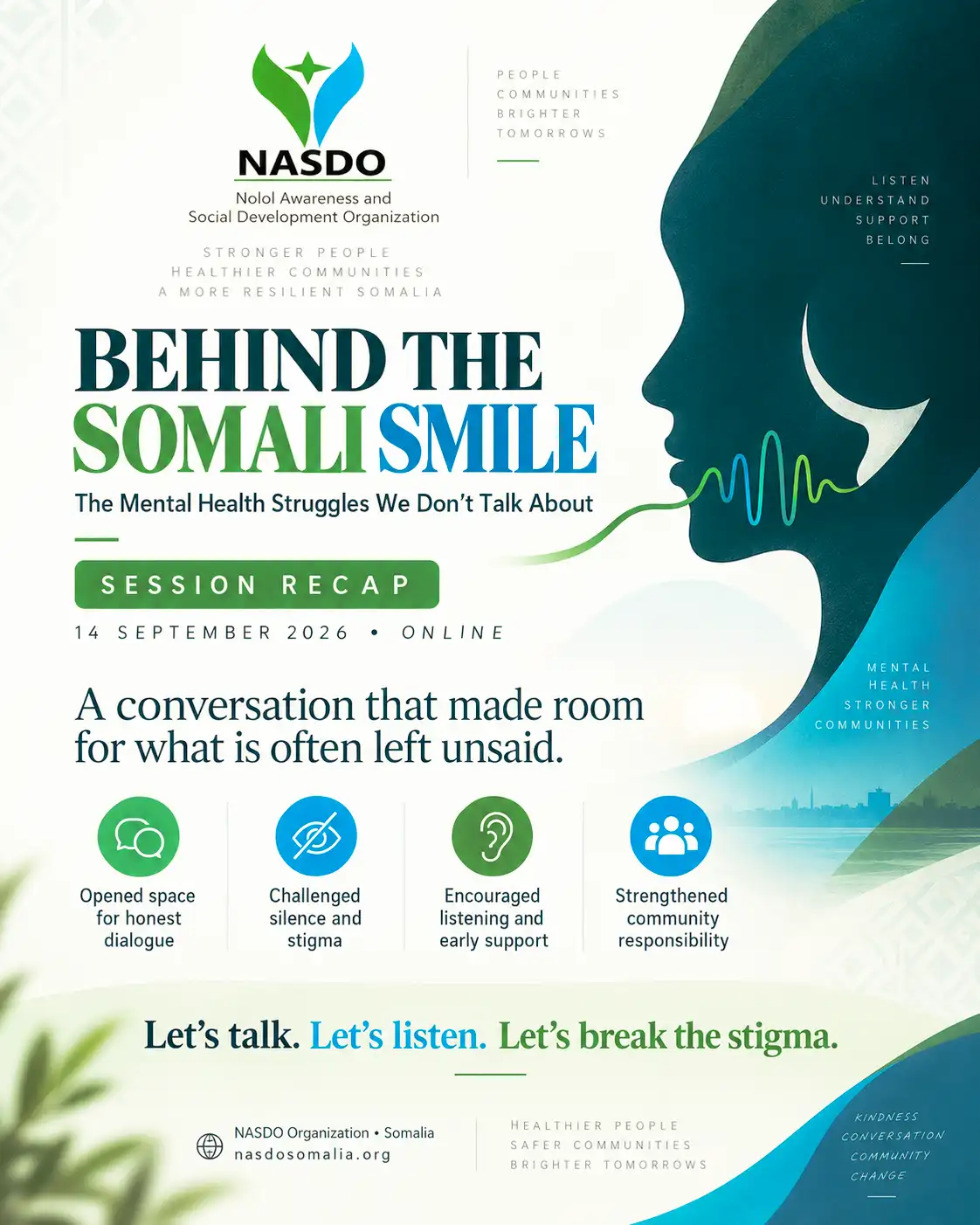 BEHIND THE SOMALI SMILE | SESSION RECAP