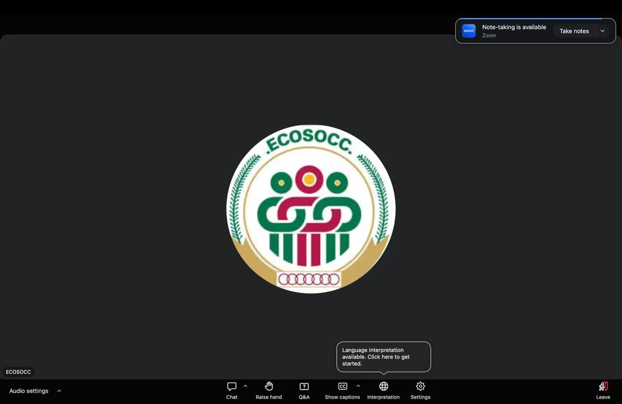 On 15 October 2026, NASDO participated in the African Union Economic, Social and Cultural Council (AU ECOSOCC) E-Symposium, focusing on sustainable water availability, sanitation, and Africa’s Agenda 2063. — media 2