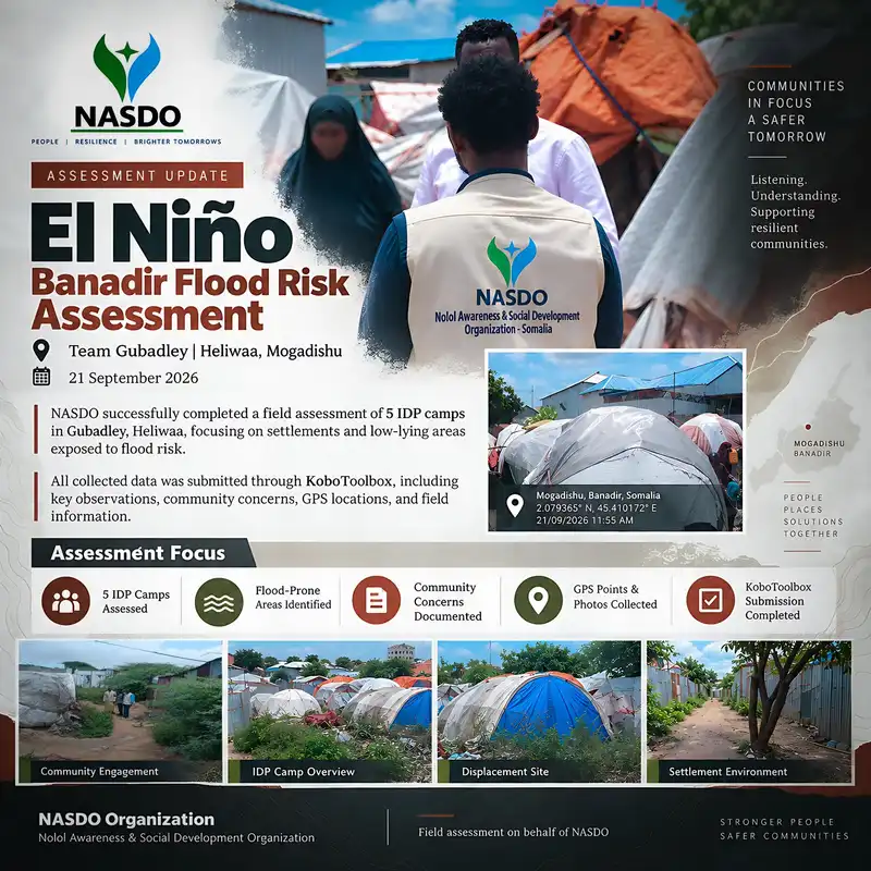 NASDO continues to turn commitment into action supporting vulnerable families, conducting field assessments, delivering essential assistance, and strengthening the planning behind every response.