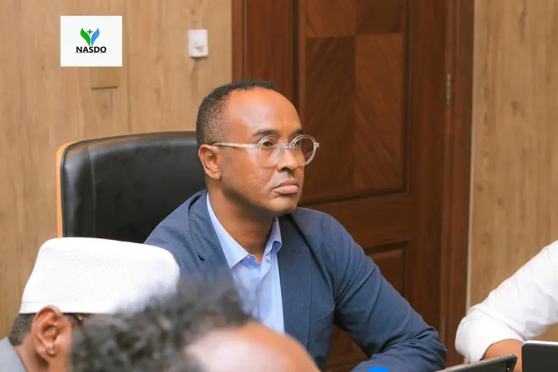 A simple moment of listening, exchanging thoughts, and sharing the space with someone carrying an important national responsibility. Mahamuud Moallim Abdulle SODMA Somalia