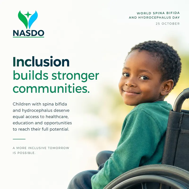 On World Spina Bifida and Hydrocephalus Day, NASDO stands with children and families.