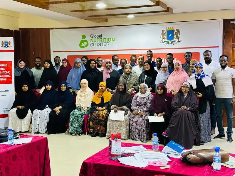 IYCF-E curriculum training with Save the Children