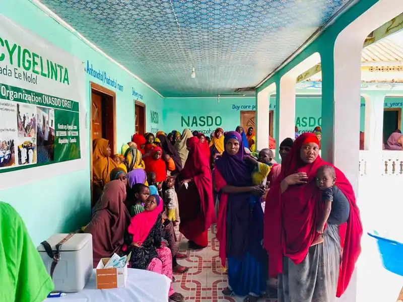 Nutrition care for children and mothers at Neero MCH