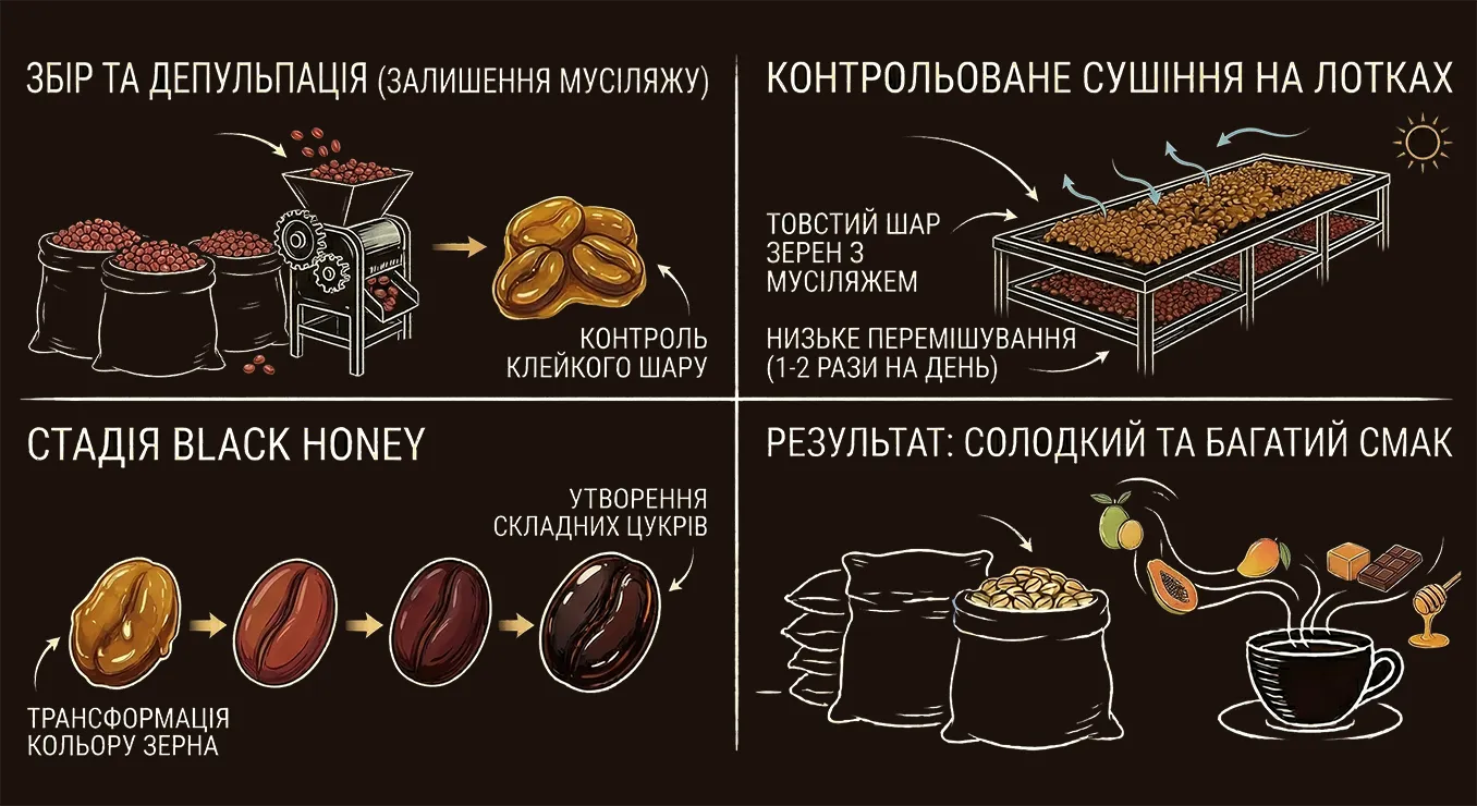 Депульпація, сушіння на лотках