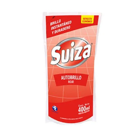AUTOBRILLO ROJO 400 ML. SUIZA