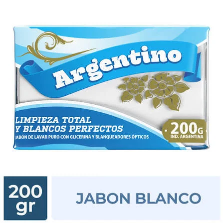 JABON BLANCO X 200 GRS.