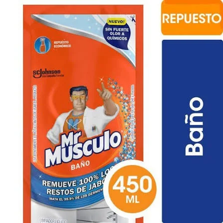 MR. MUSCULO BAÑO DP X 450