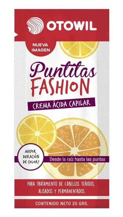PUNTITAS FASHION CR. ACIDA EN SOBRS X 20 GRS.