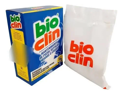BIO CLIN MANTENIMIENTO DE POZOZ SEPTICOS 70G