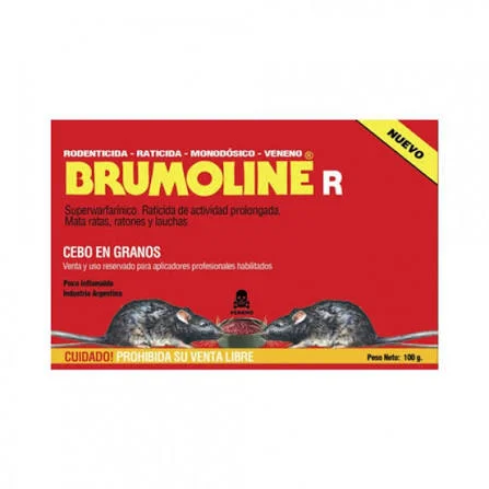 BRUMOLINE RATICIDA 100 GR.