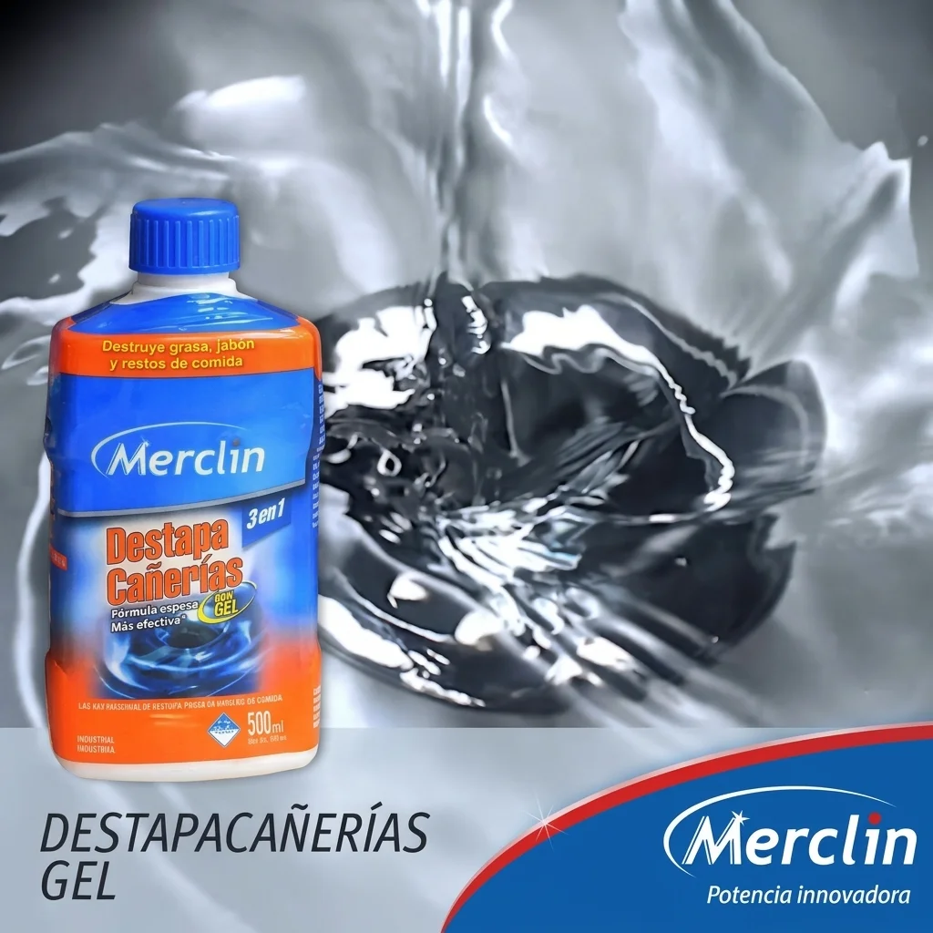 DESTAPA CAÑERIA MAX GEL X 500 ML.