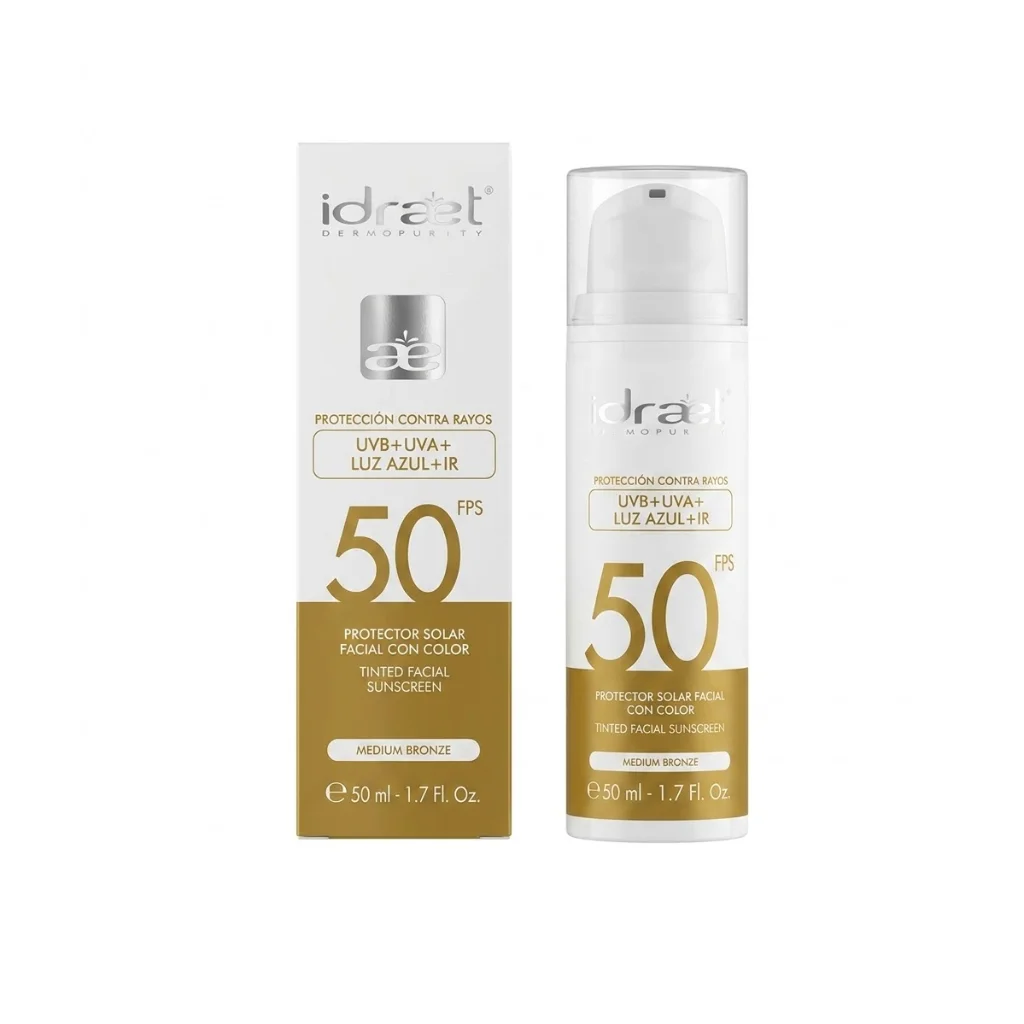PROTECTOR SOLAR C/COLOR MEDIUM BRONZE SPF50 50ML