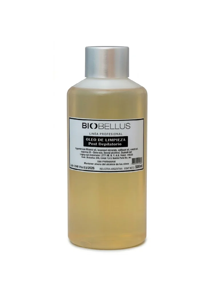OLEO DE LIMPIEZA DEPILACION 500ML