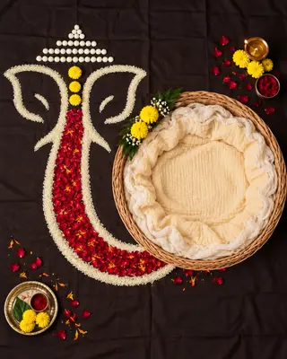 Bappa Basket baby photoshoot theme — Natkhat